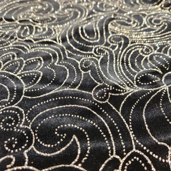 Limited Too  Y2K Black Sparkle Girls Long Dress - Picture 3 of 11